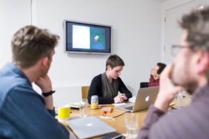 Peer Mentoring session at The Photographers' Gallery