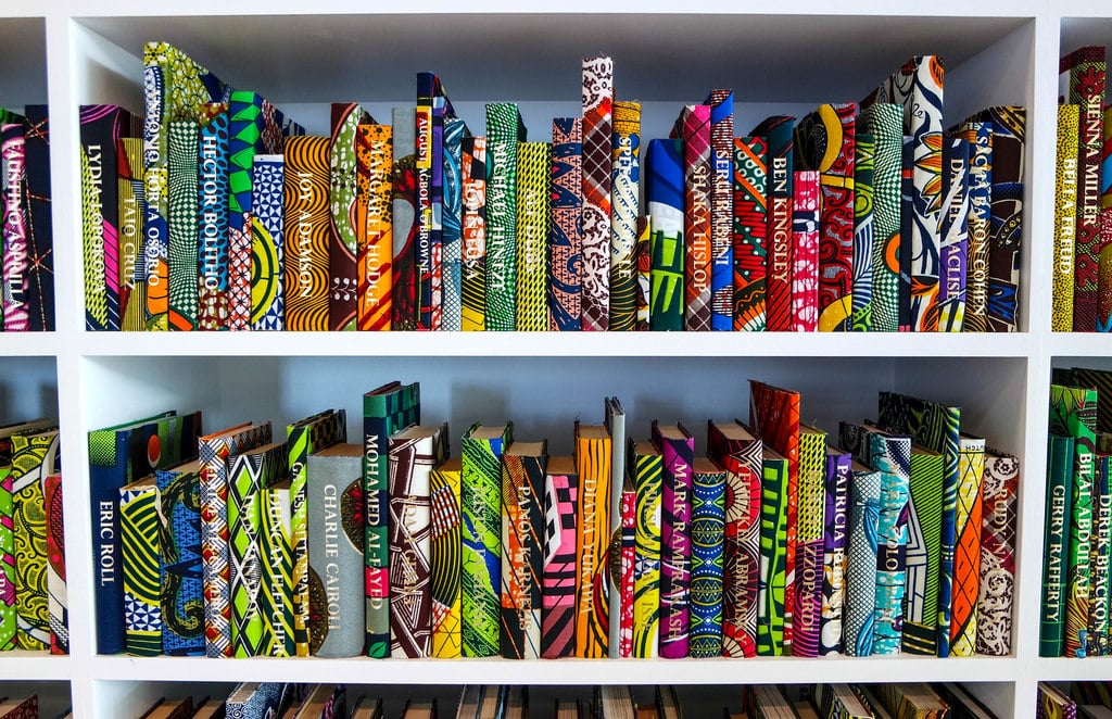 "The British Library" (Detail), Yinka Shonibare, Turner Contemporary, Margate