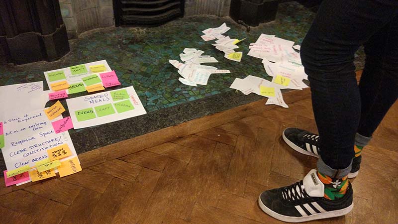Constitution for a Co-operative Art School. Conway Hall, 3 Dec 2019. Photoby D. Vora