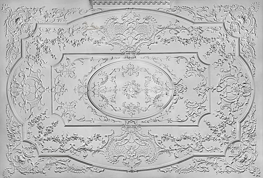 The Courtroom ceiling at the Foundling Museum