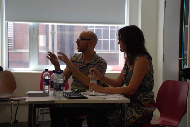 image of presentation panel