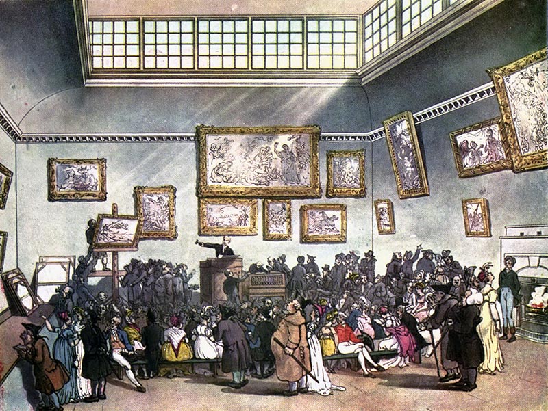 Auction Room, Christie's