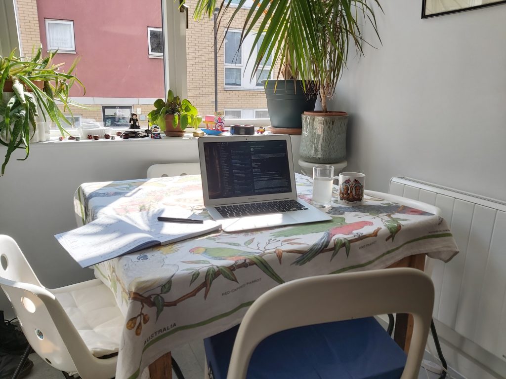 Working from home: Artquest team setup