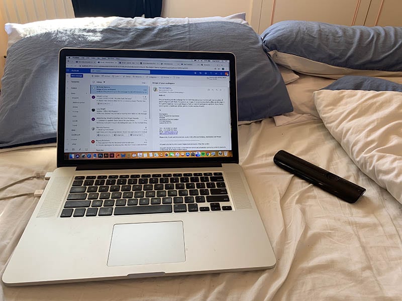 Working from home: Artquest team setup