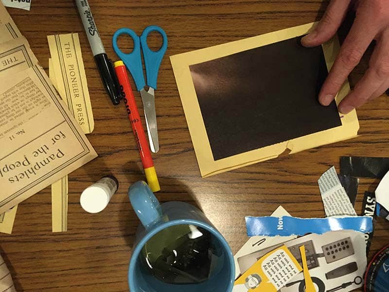Zine Workshop on Co-operative Art Education. Conway Hall, 23 Nov 2019