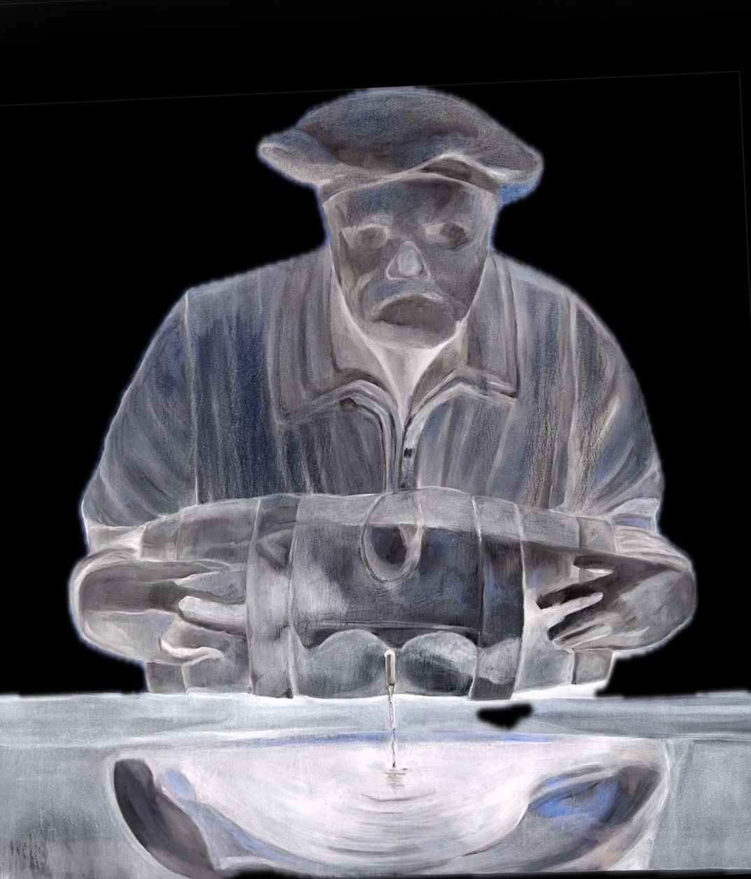 Digital modification based on own painting