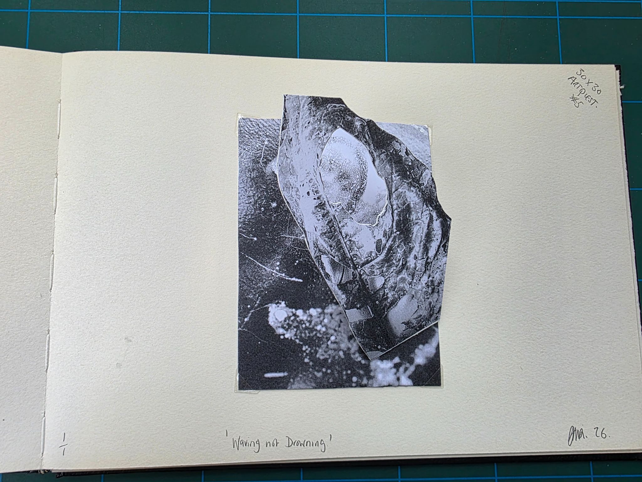 Multilayered photography and paper