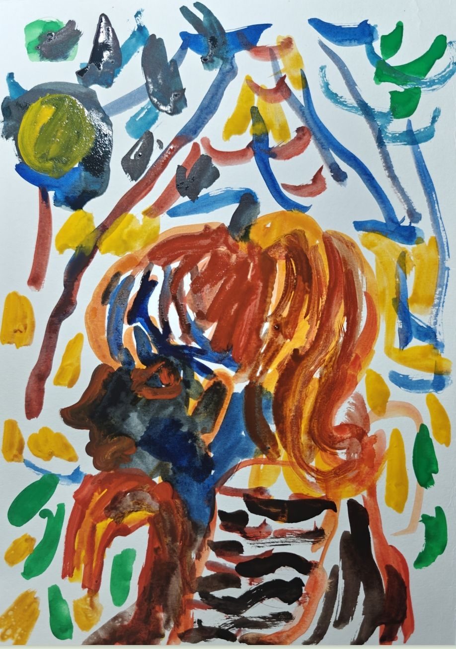 Watercolour painting