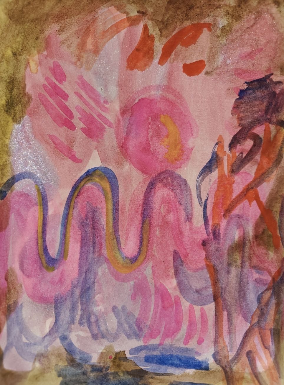 Watercolour painting