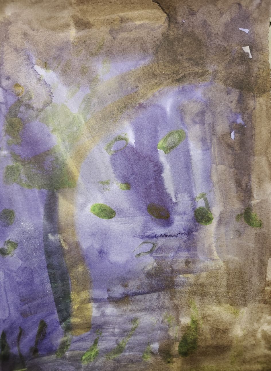 Watercolour painting