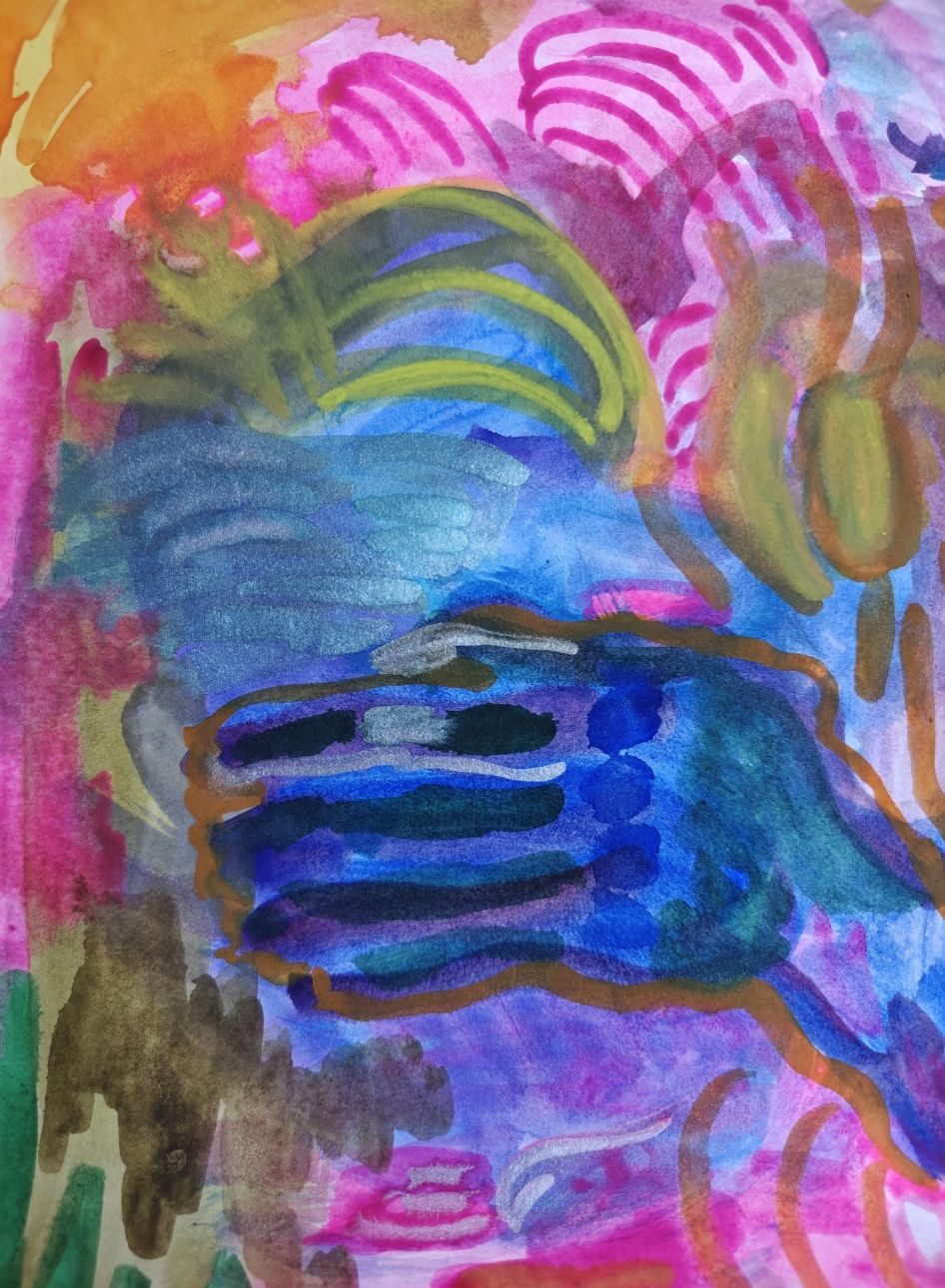 Watercolour painting