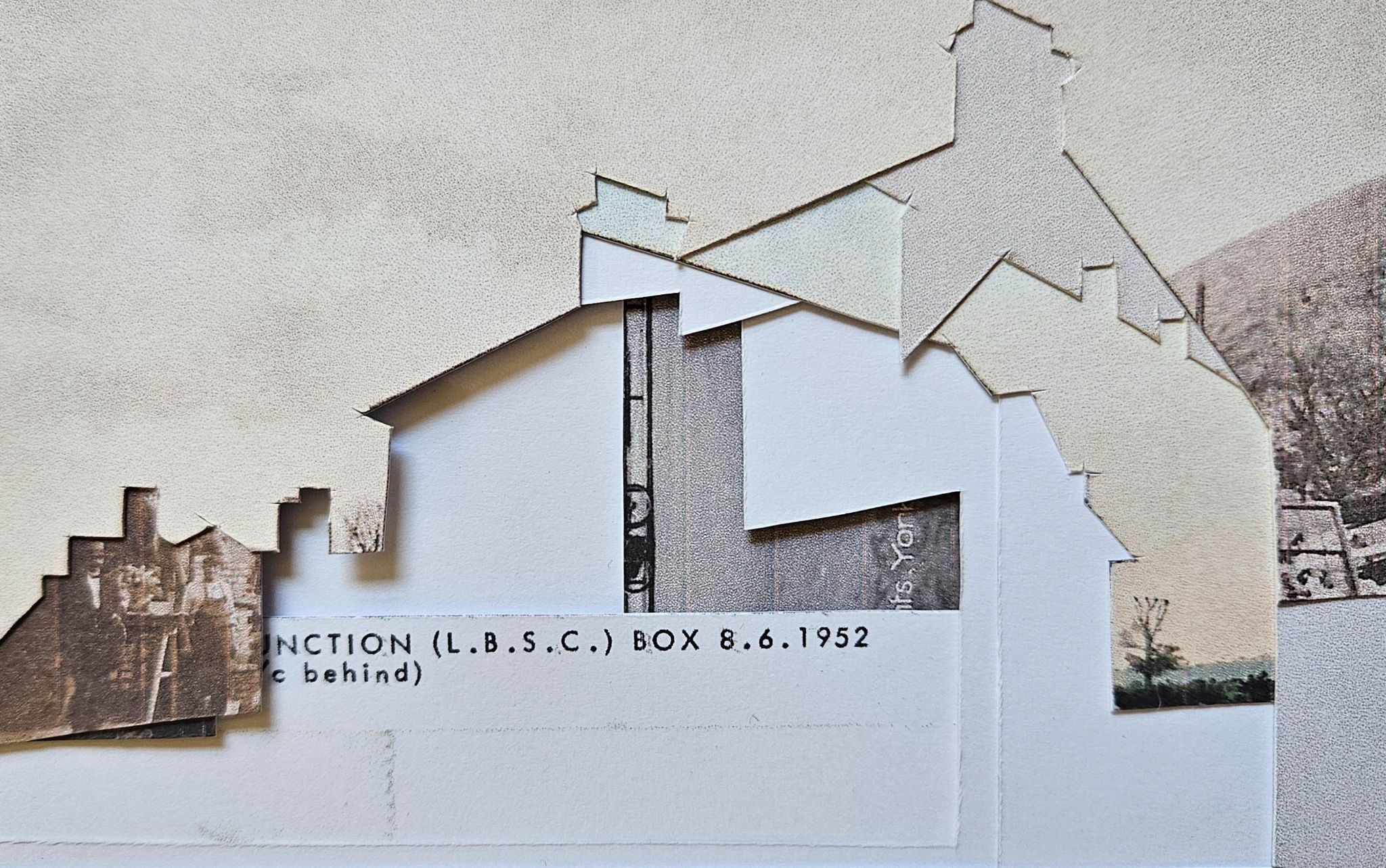 Papercut and collage