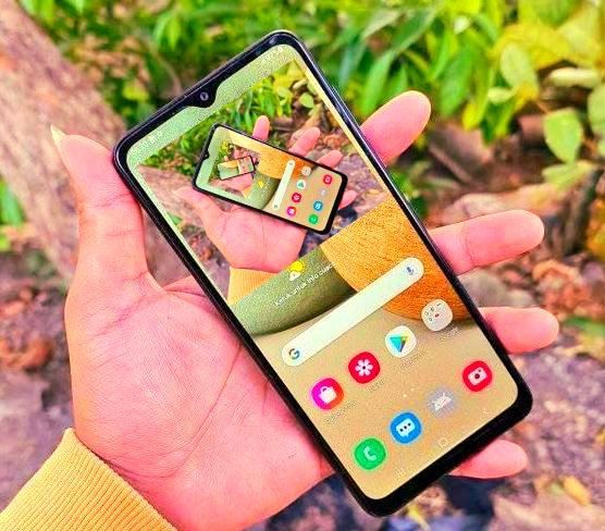 Image of phone in phone in phone