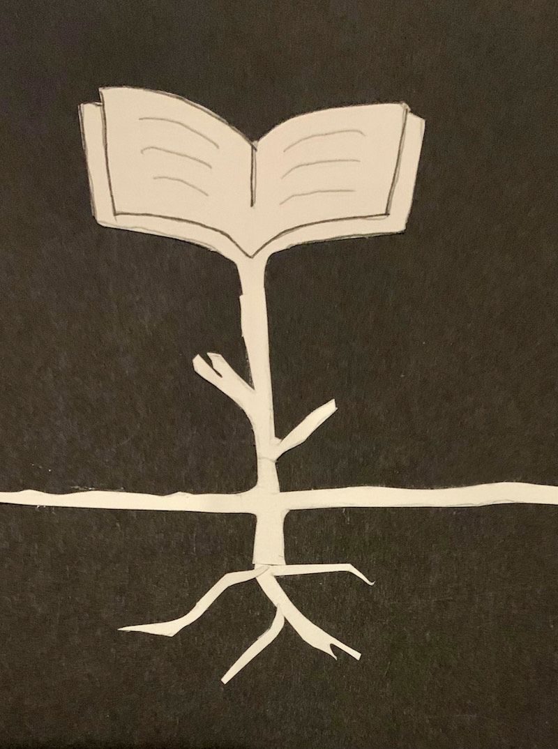 A form about the germination of an idea, something that begins to grow and take shape.