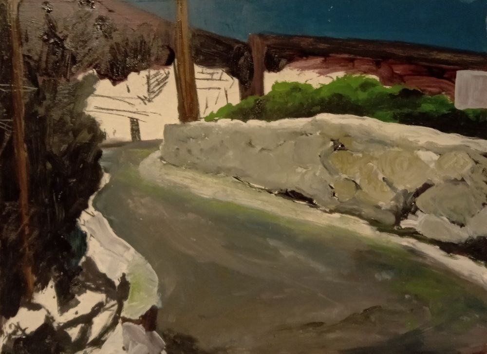 Oil on board 25x35cm