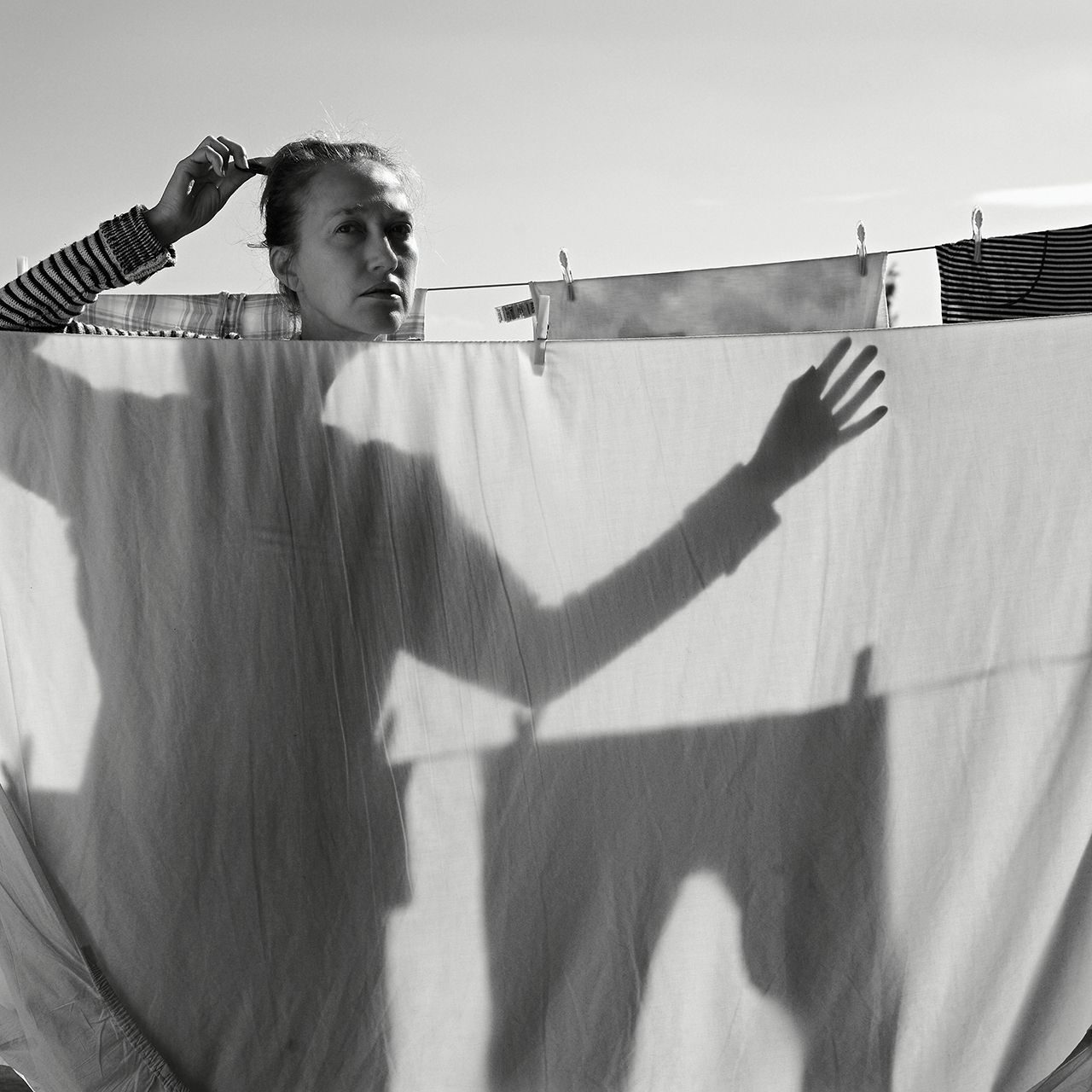 self-portrait - shadow