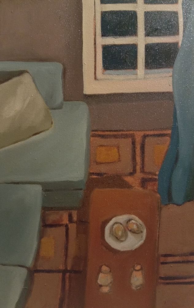 Oil on canvas  55x45