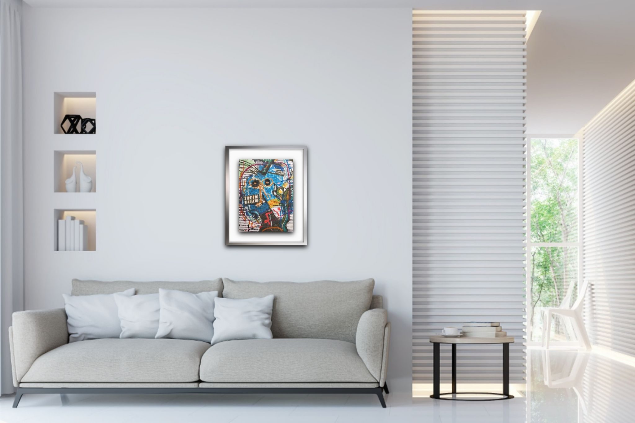 Oli pastels ,crayons and acrylic/ watercolor