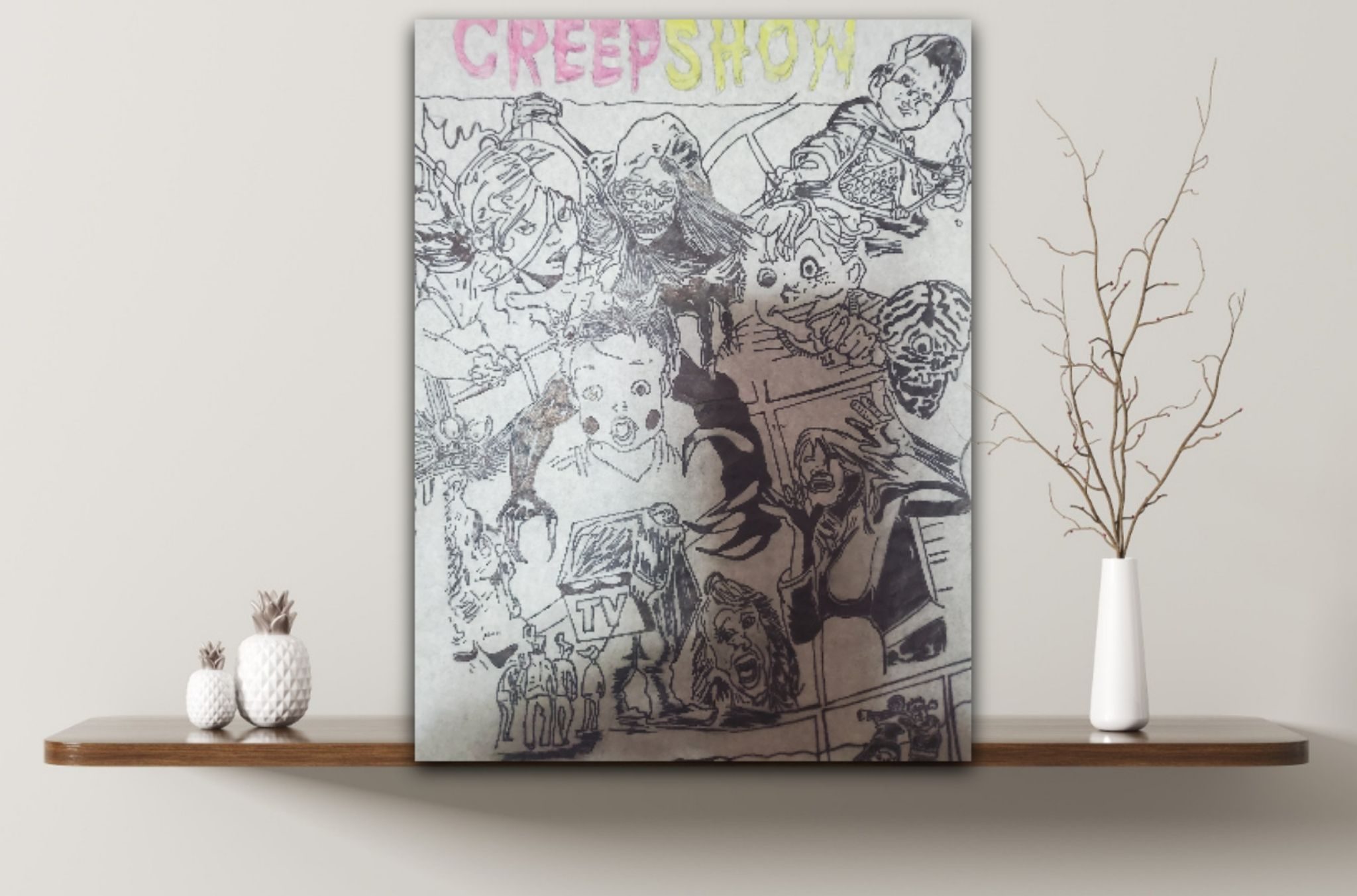 Creepshow comic variants by Andre pace