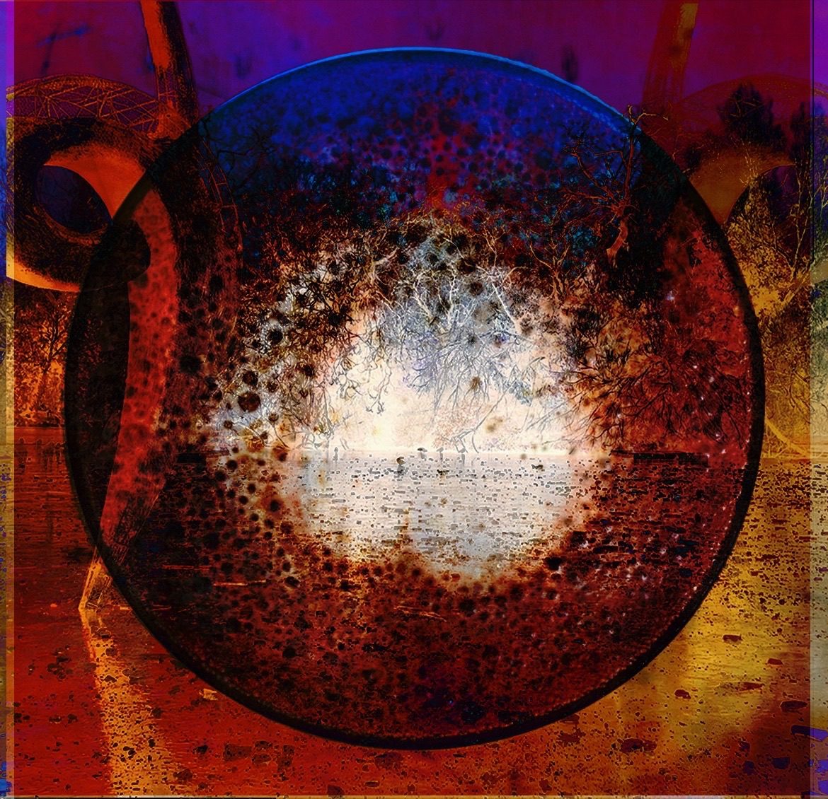 Layering images from every angle and direction.