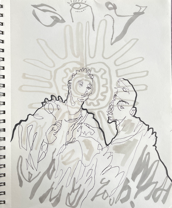 two people who have just met