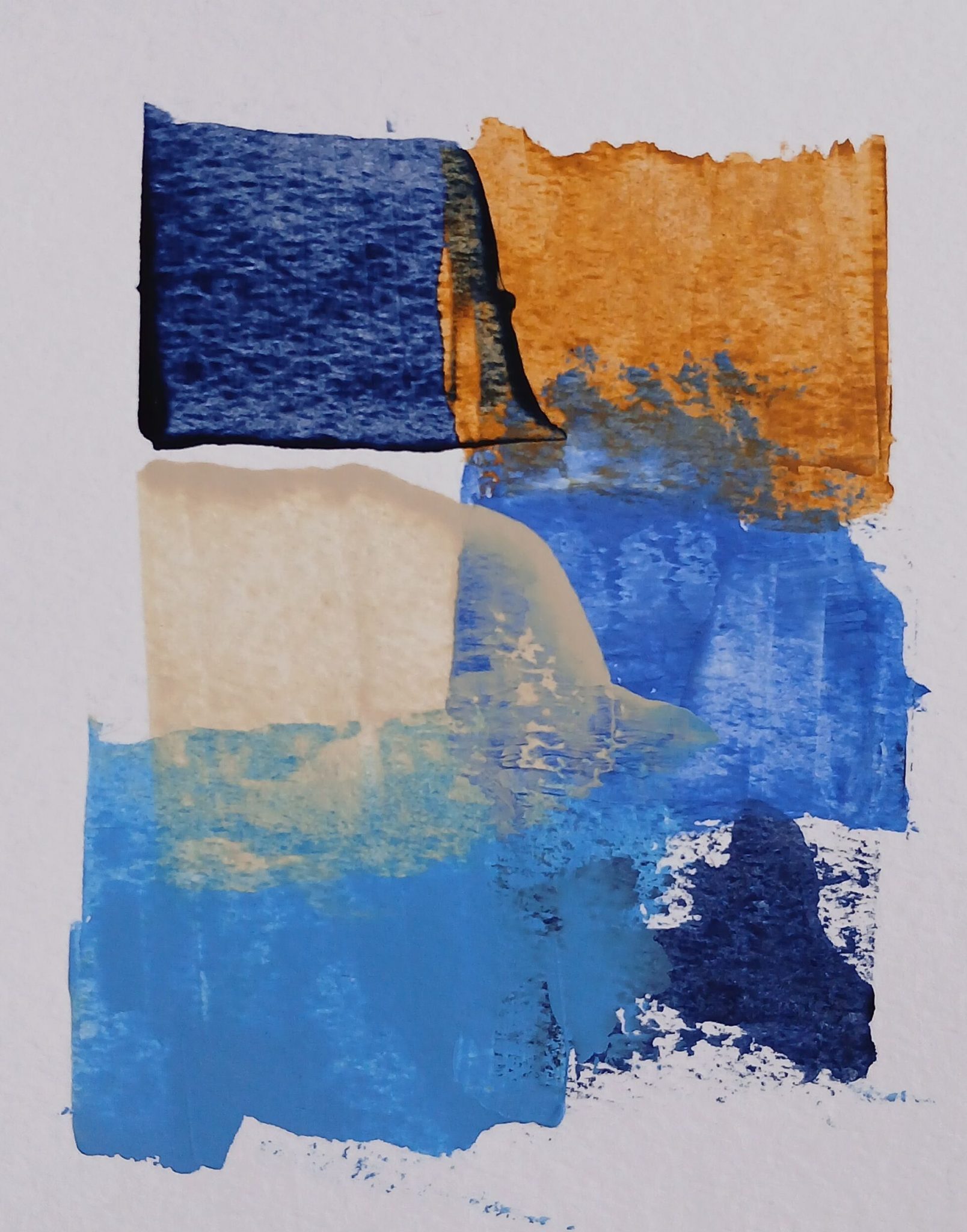 Colored blocks stacked up