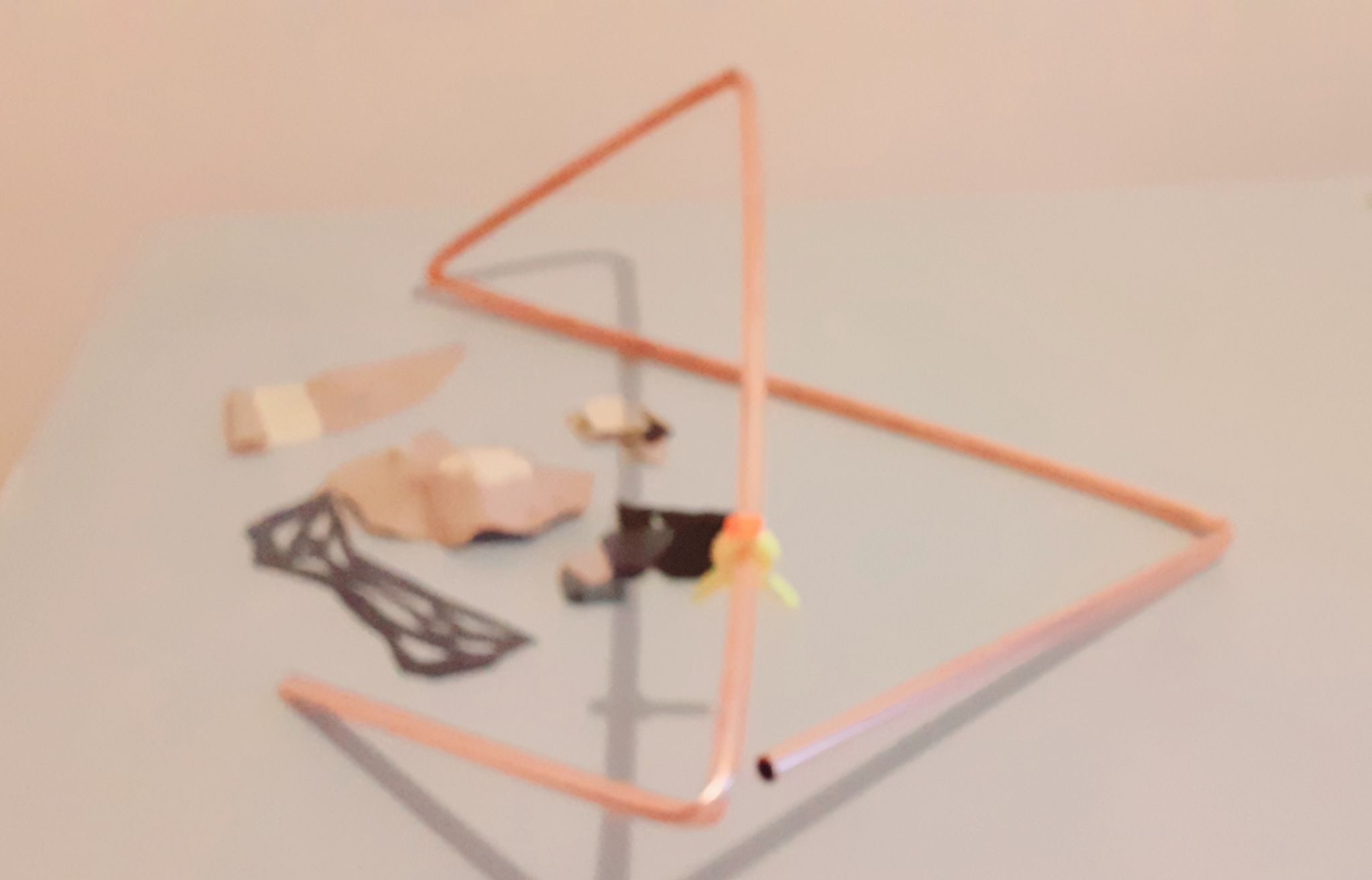 Association of several littles leather artwork under process