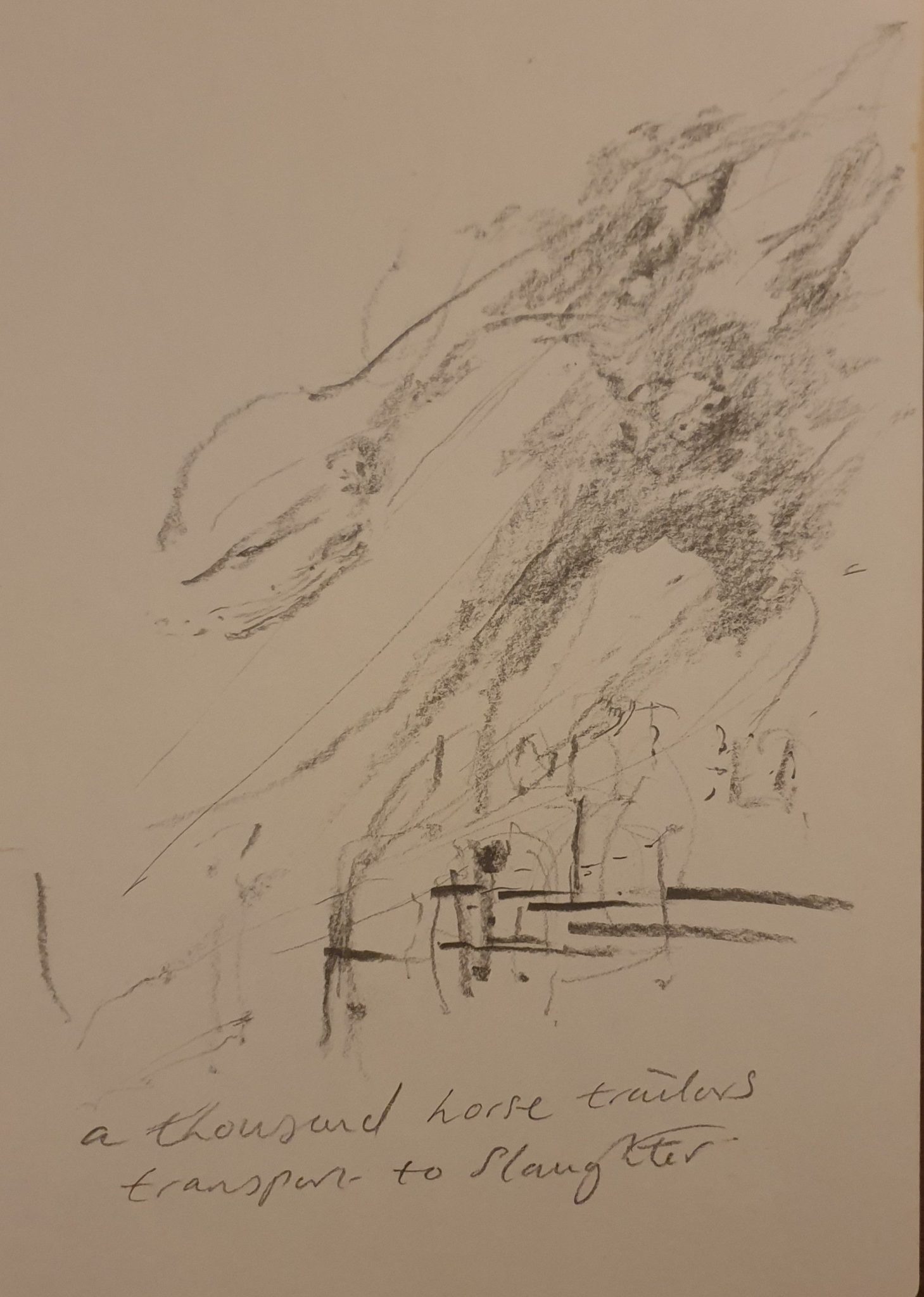 Sketch from a dream image