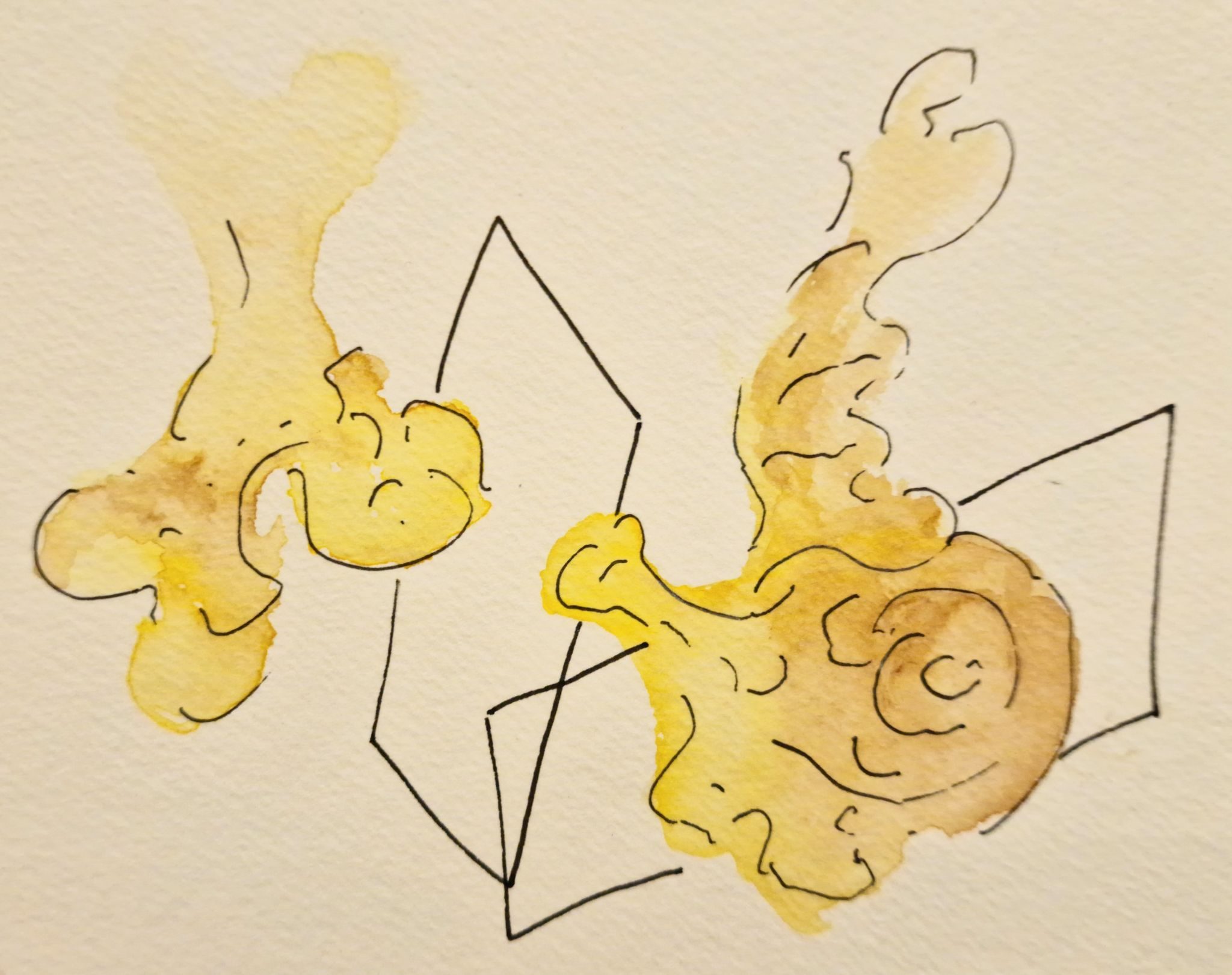 Pen and Watercolour sketch