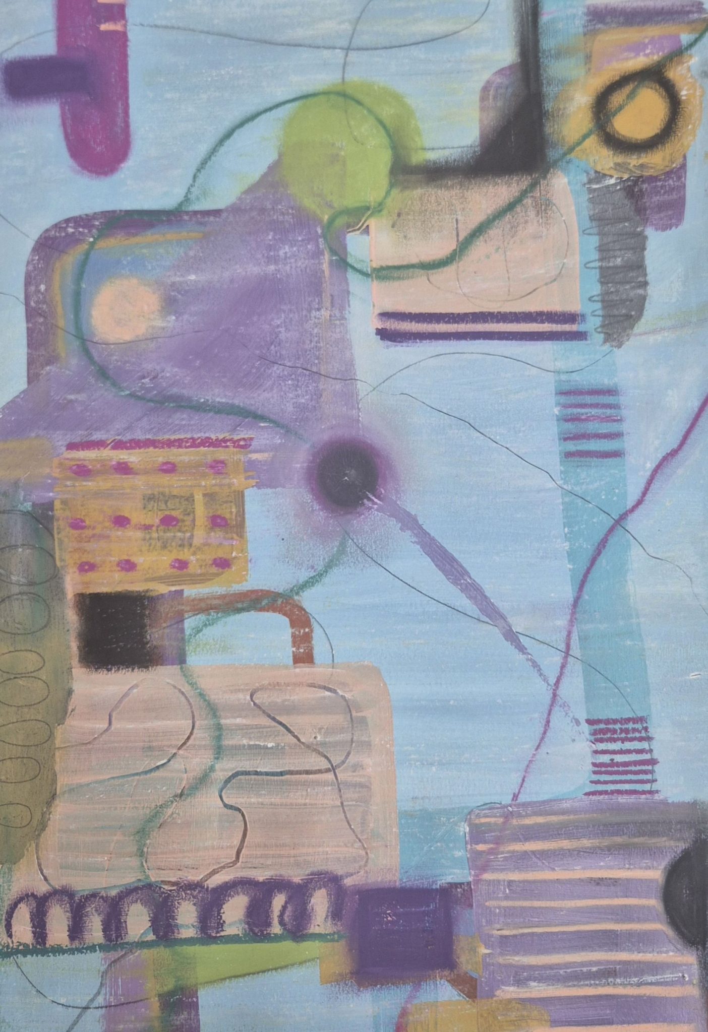 Where scattered thoughts slowly find their place and settle into quiet balance.