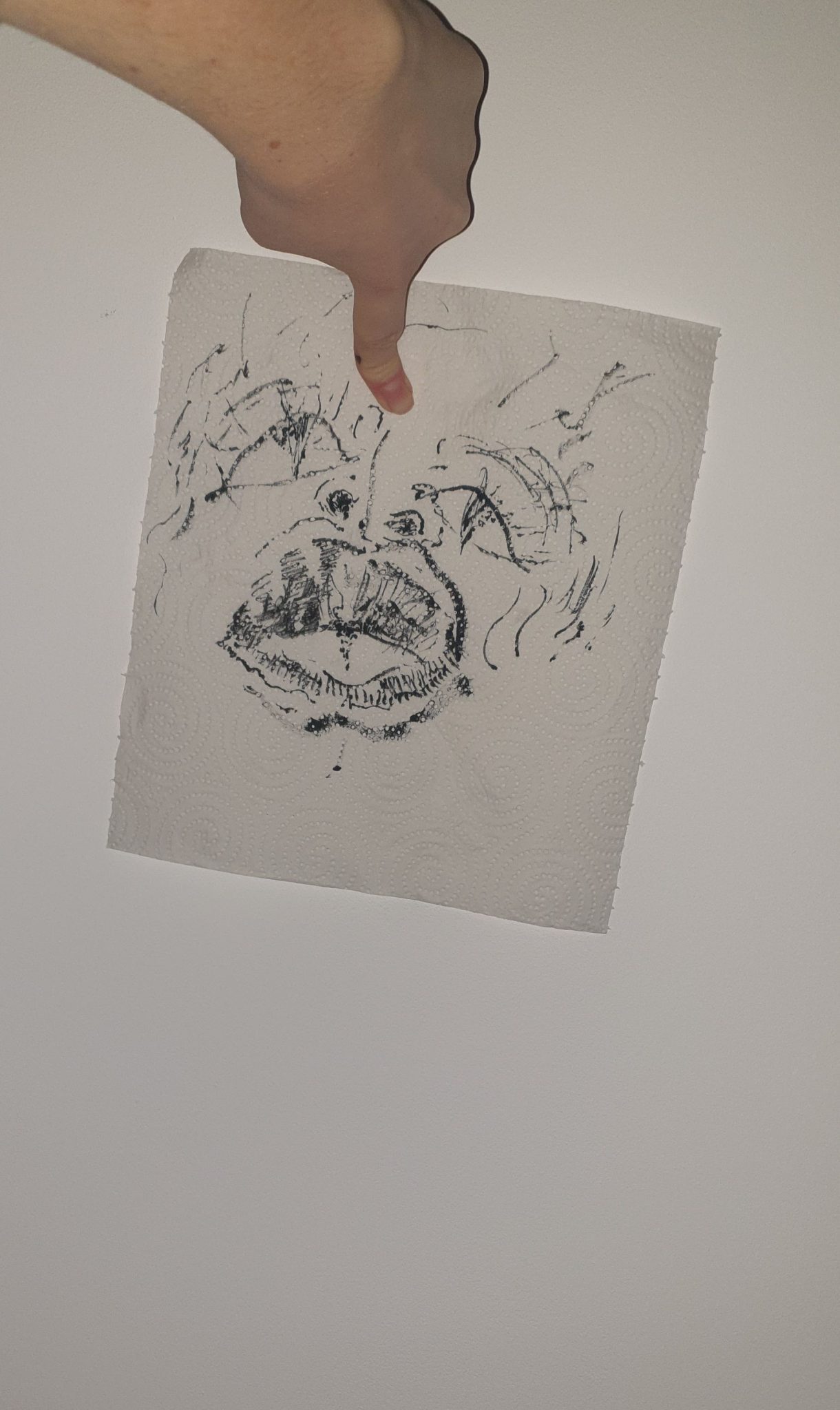 Drawing, finger, flash