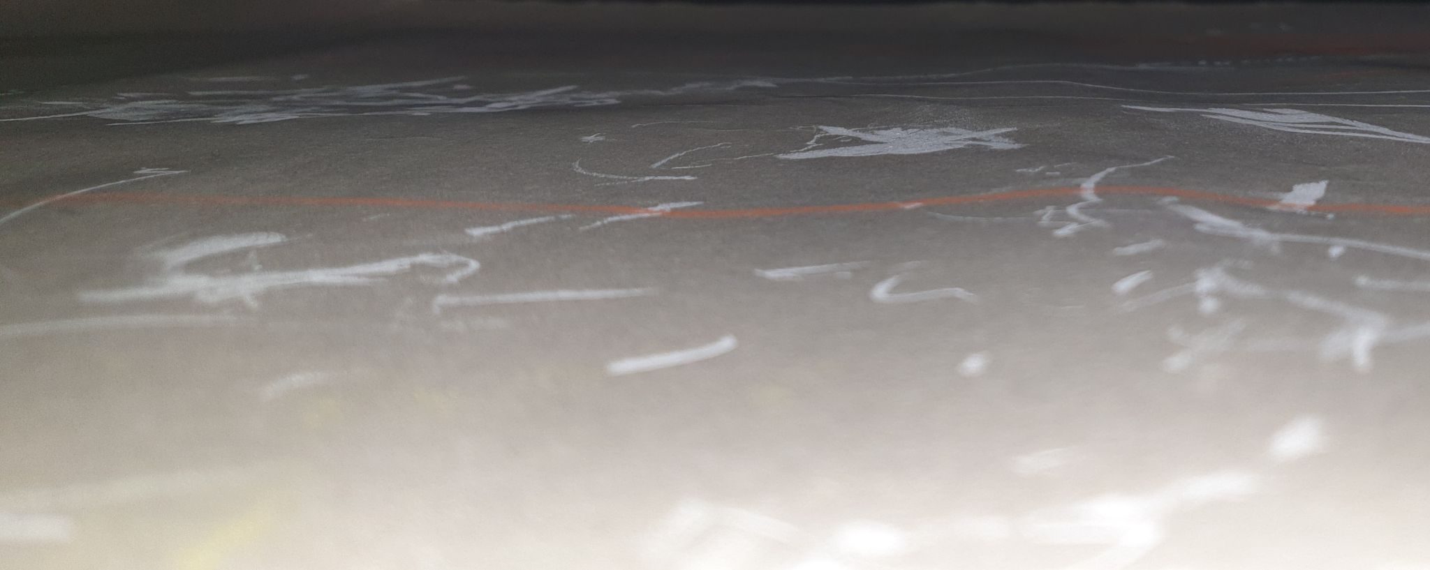 photograph of a blind drawing