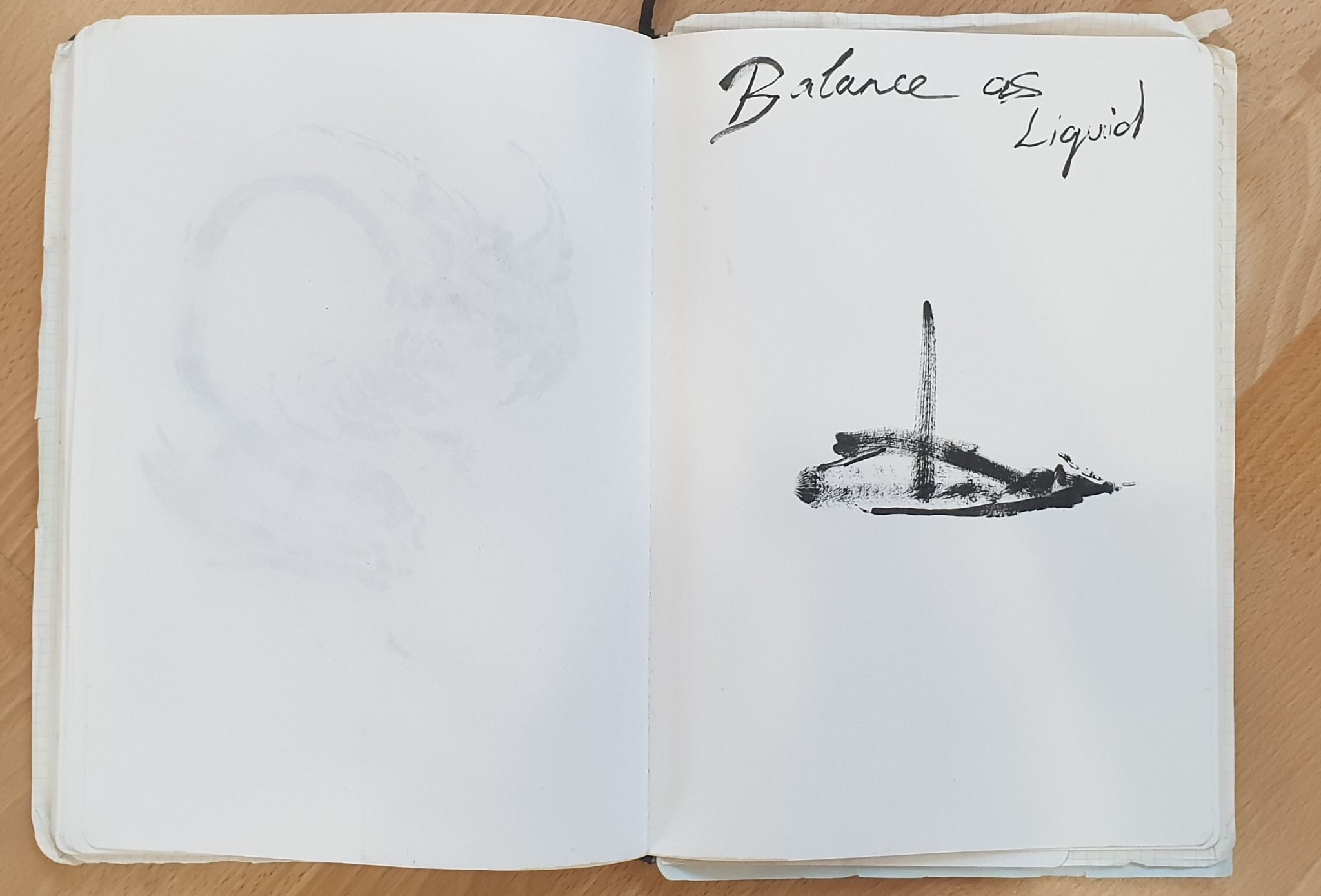 Drawing from siobhan Davies dance studios