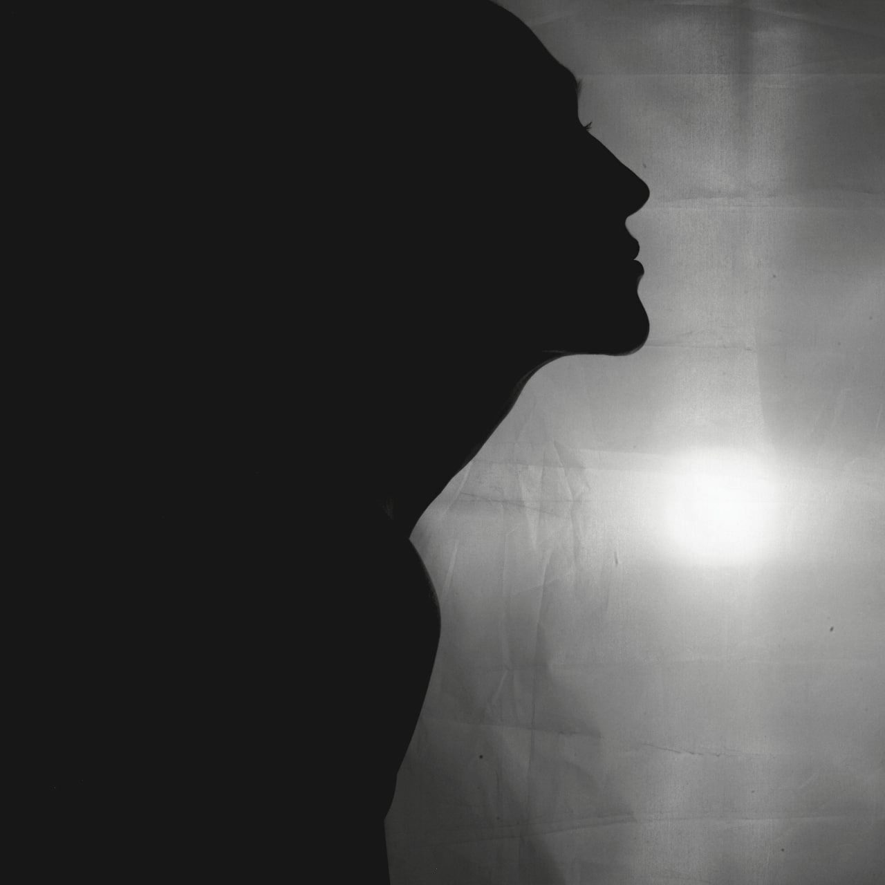 self-portrait  with light