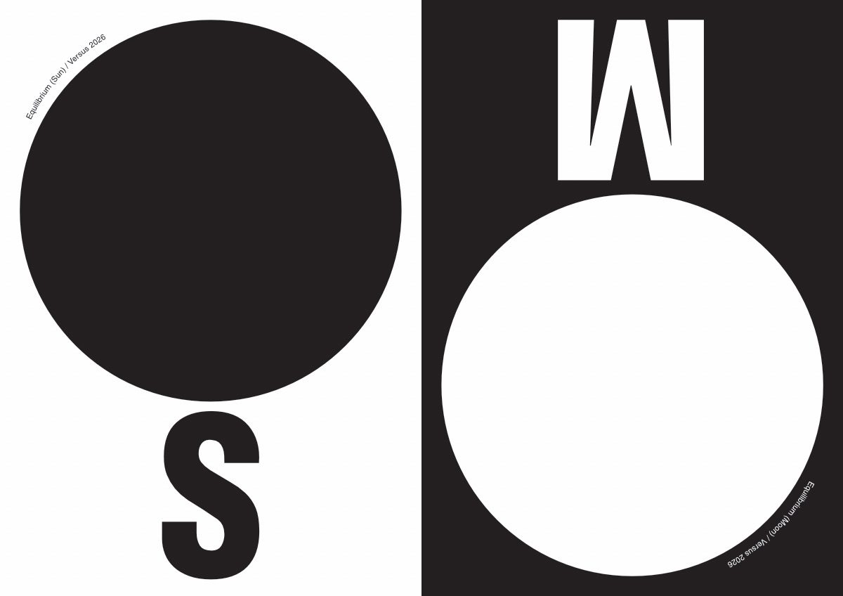 Two opposing forces that are co-dependent, eternally maintaining balance. Visually represented here as a celestial objects — Sun(S) and Moon(M). It is also intended to be an innuendo to Sadism and Masochism (S&M) that basically followed the same co-dependent concept. The artwork is arranged so that it is rotatable (moon up, sun down and vice versa).