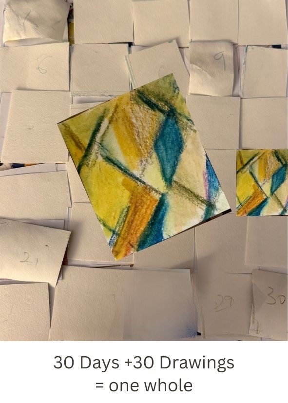 30 Days + 30 Drawings = one whole