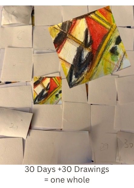 30 Days +30 Drawings = one whole
