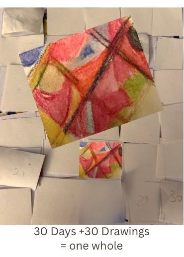 30 Days +30 Drawings = one whole