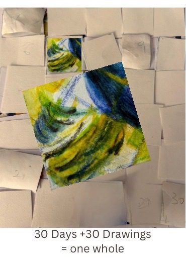 30 Days +30 Drawings = one whole