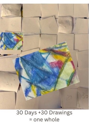 30 Days +30 Drawings = one whole