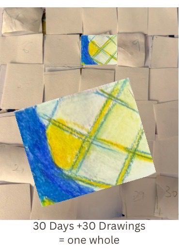 30 Days +30 Drawings = one whole