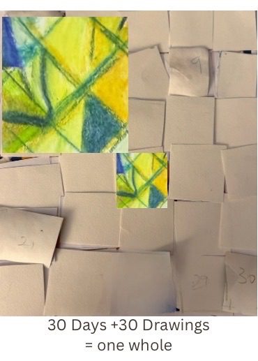 30 Days +30 Drawings = one whole