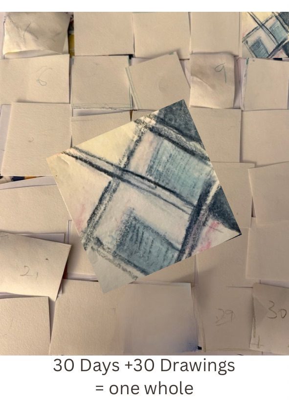 30 Days + 30 Drawings = One whole