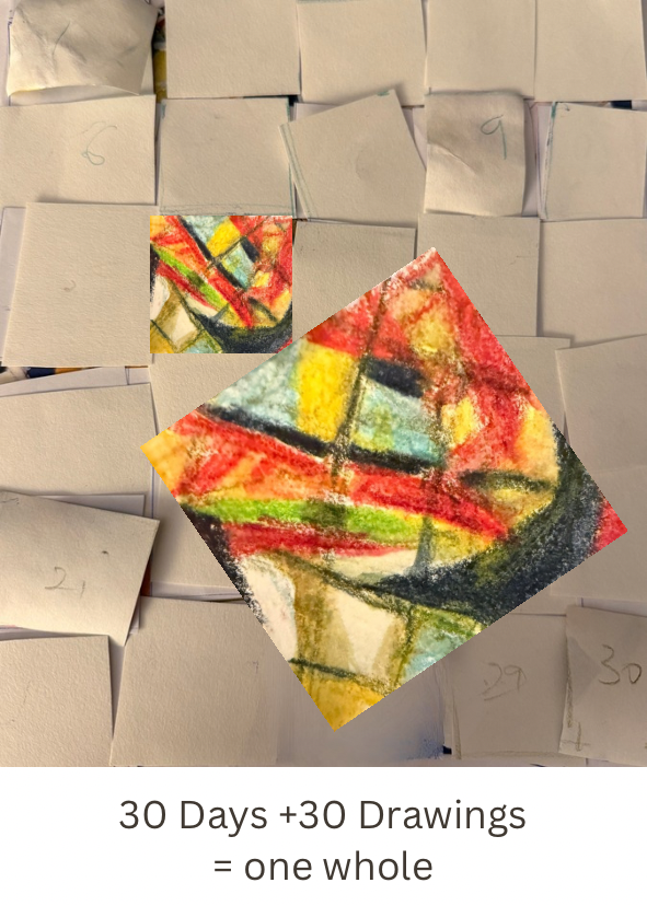 30 Days +30 Drawings = one whole