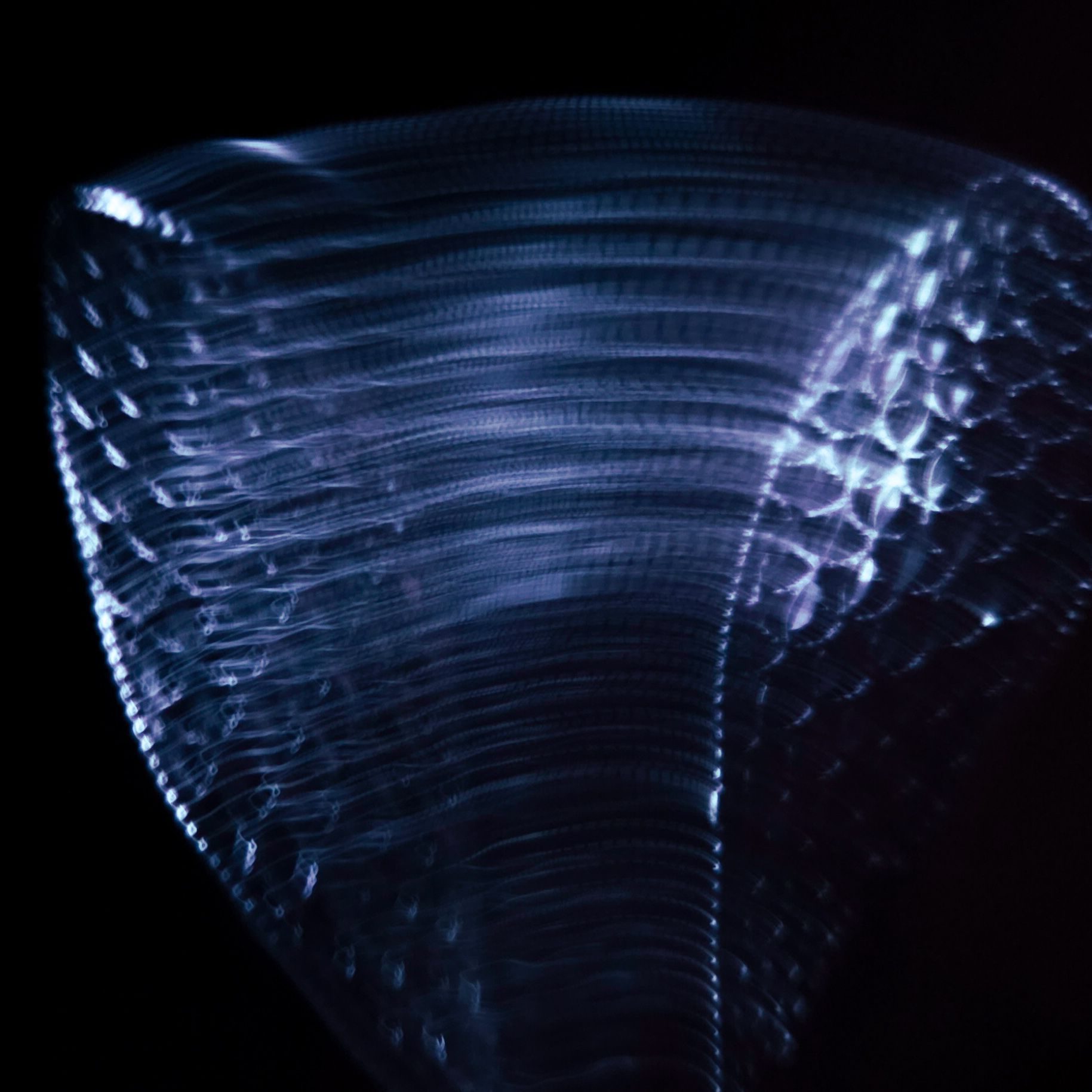 Abstract long exposure photo