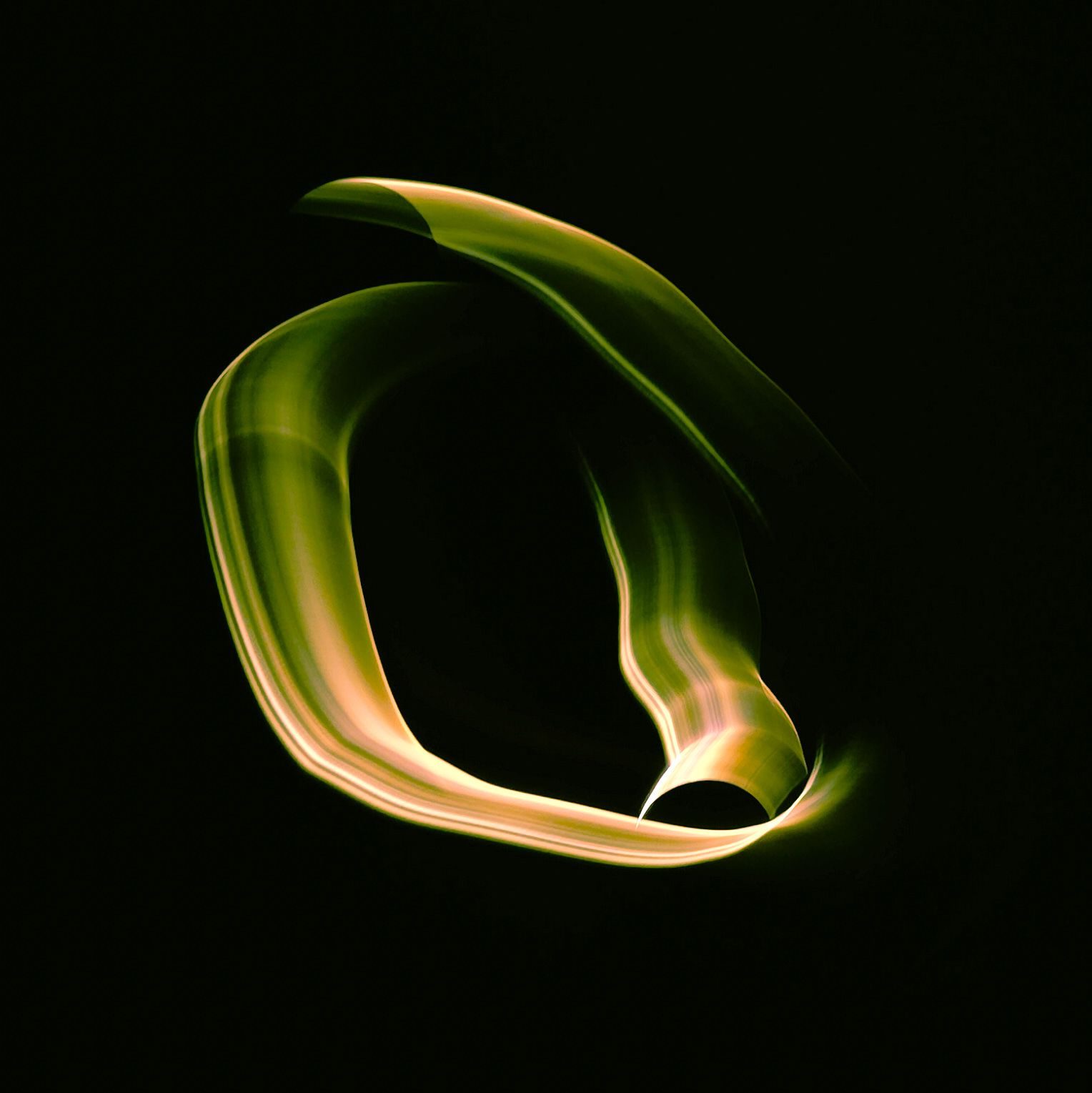 Abstract long exposure photo