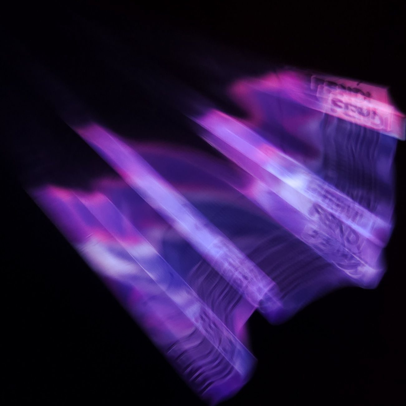 Abstract long exposure photo