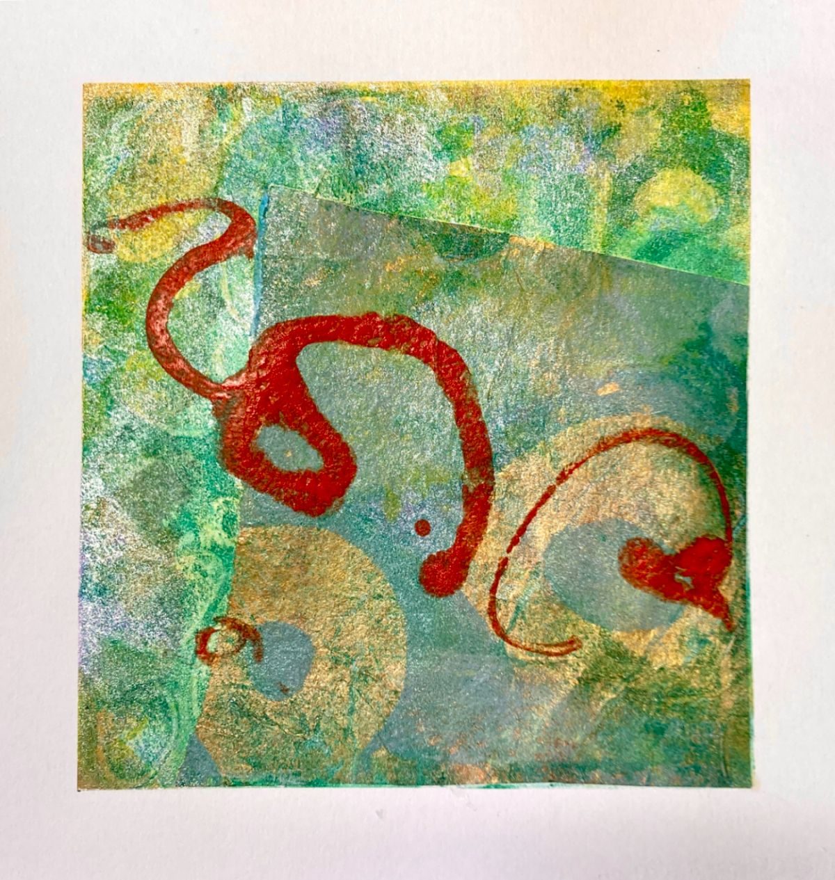 mixed media and collage on paper (sketchbook)