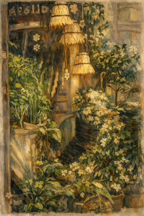 Acrylic on Paper, 35x15cm