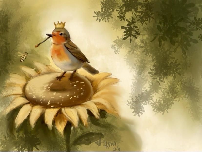 Joy does not have to be loud to be powerful. Sometimes it perches lightly and simply exists.